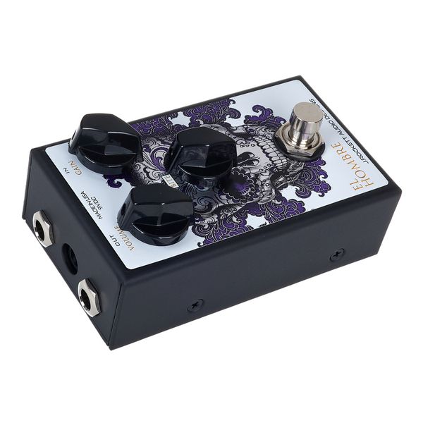 El Hombre Overdrive Pedal Highly Reactive Controls Overdrive Pedal J. Rockett Audio Designs