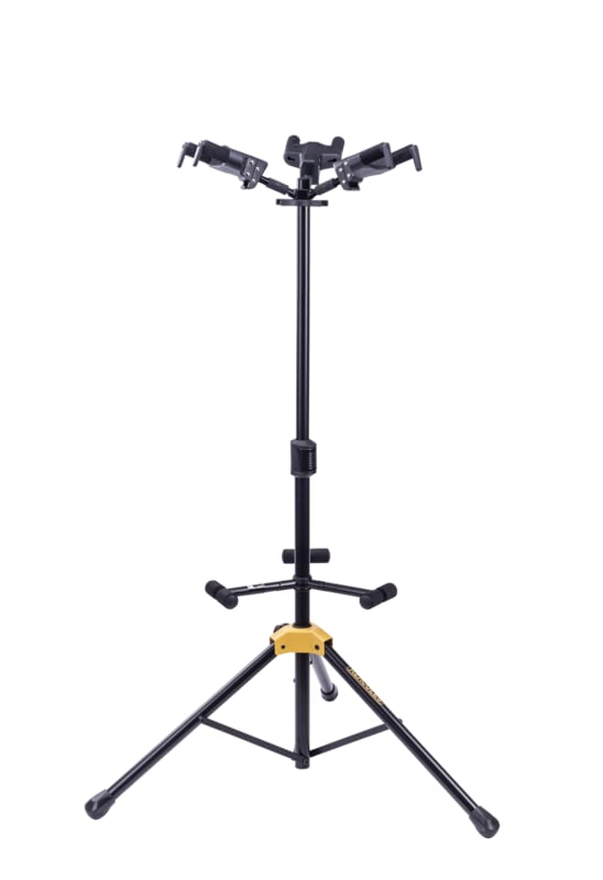 Hercules Stands GS432B PLUS Tri Guitar Stand with Auto Grip System and Foldable Yoke -NEW
