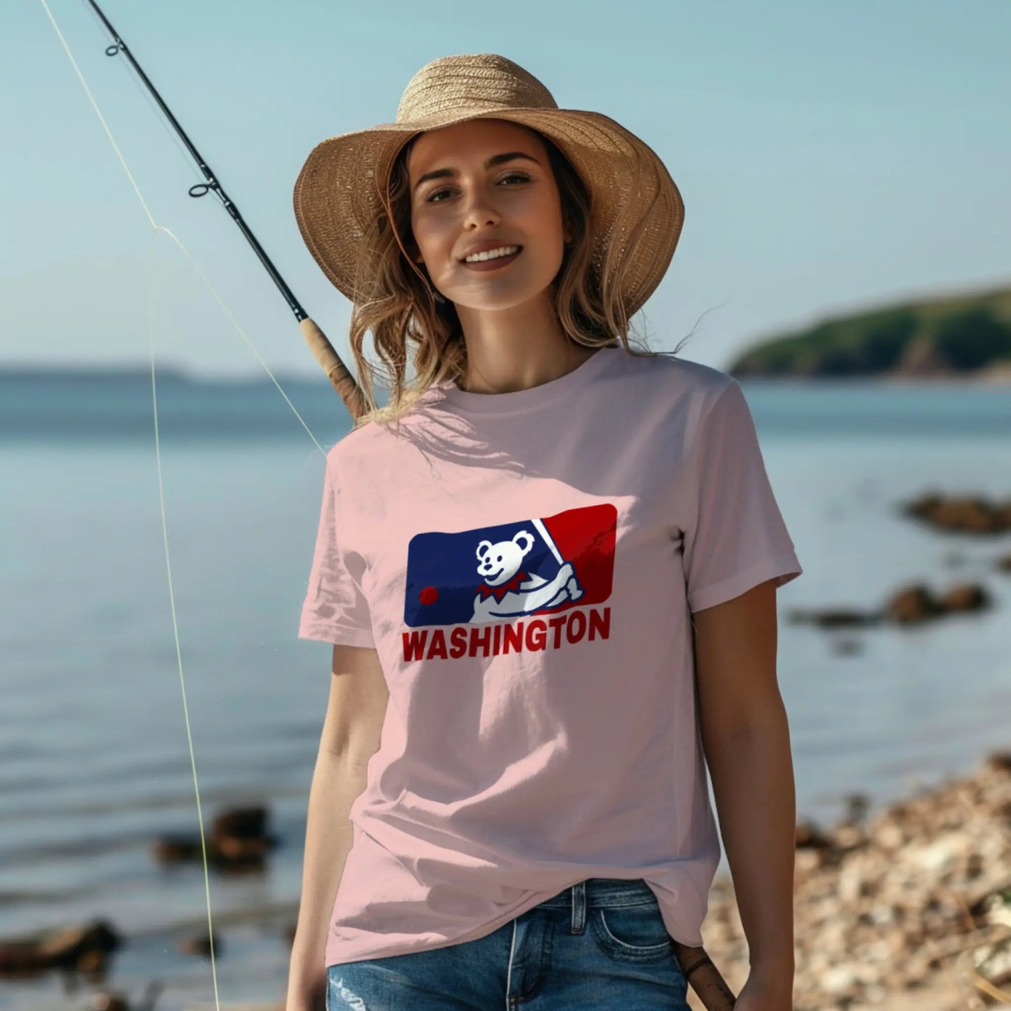 Washington Baseball Edition MLB Logo T-Shirt The Ballpark Collection