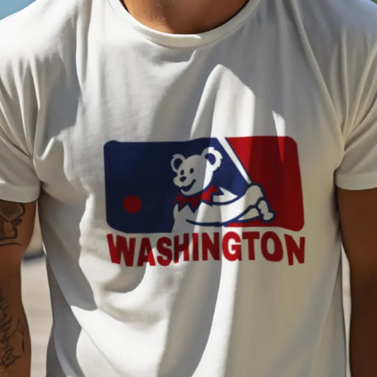 Washington Baseball Edition MLB Logo T-Shirt The Ballpark Collection