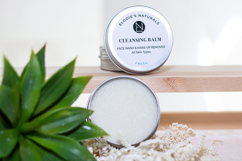 Face Cleansing Balm Fragrance-Free Face Cleanser Elodie's Naturals