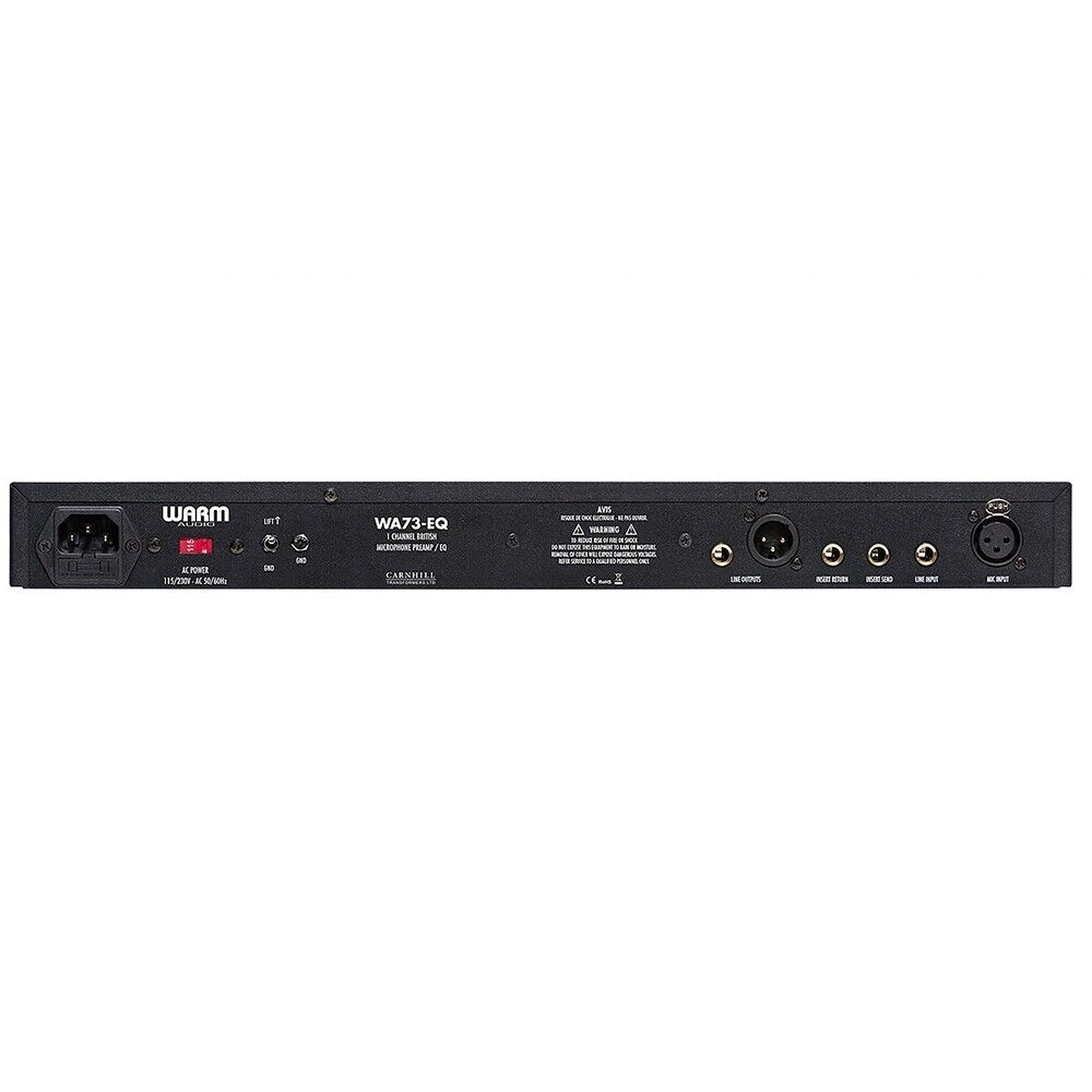 Warm Audio WA73-EQ 1-Ch Solid State British Microphone Line Instrument Preamp EQ
