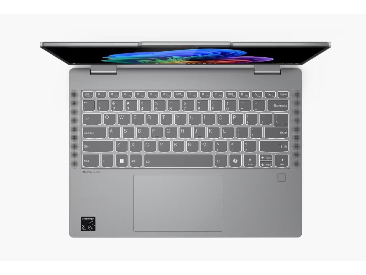 Lenovo 14" IdeaPad 5 Qualcomm Touchscreen Laptop (Gray) 8GB/256GB SSD – Refurbished