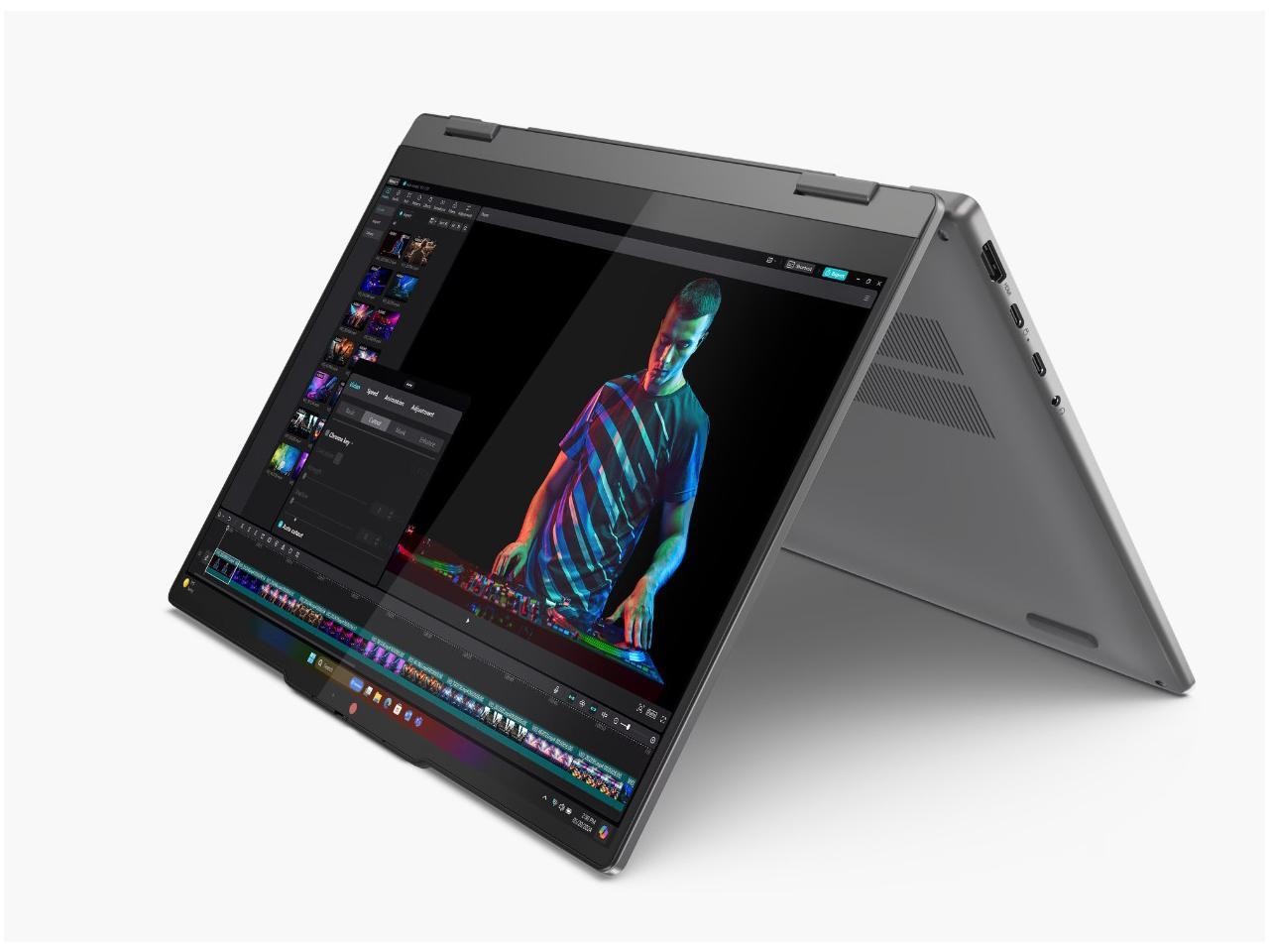 Lenovo 14" IdeaPad 5 Qualcomm Touchscreen Laptop (Gray) 8GB/256GB SSD – Refurbished