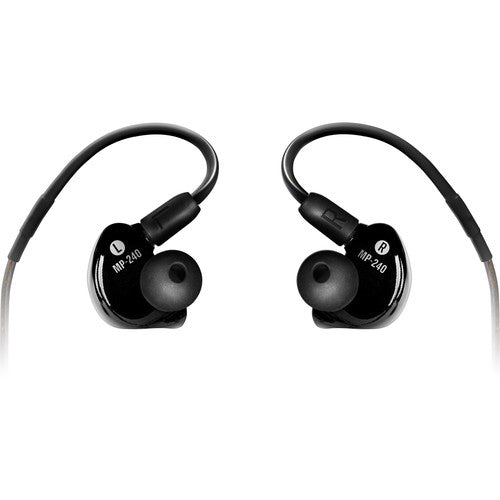 Mackie MP-240 Hybrid Dual-driver Professional In-Ear Monitors-NEW