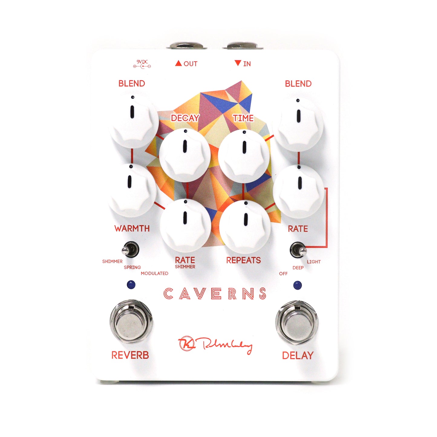 Keeley Caverns V2 Analog-Style Tape Delay and Reverb Pedal
