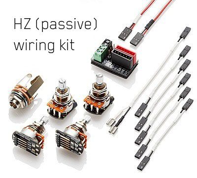 EMG Hz Passive Short Shaft Solderless Wiring Conversion Kit for 1 or 2 Pickups
