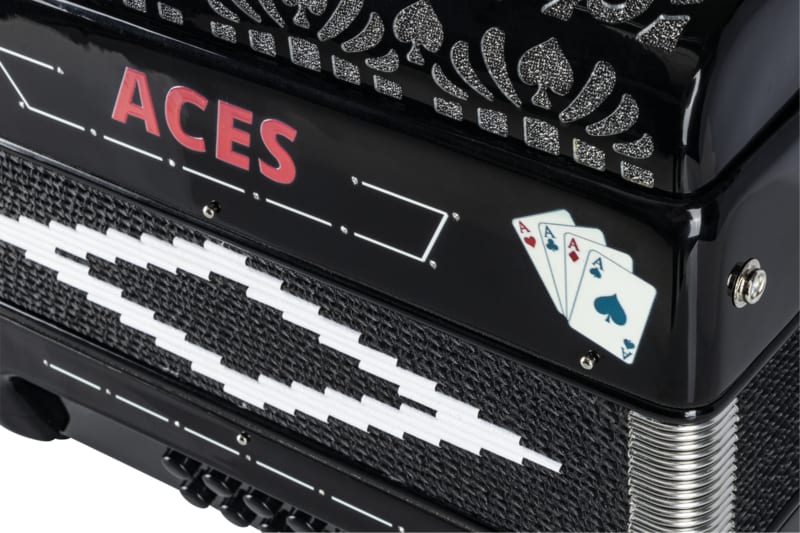 Hohner ACES II 34 Button 3 Switches Diatonic Accordion Key of EAD