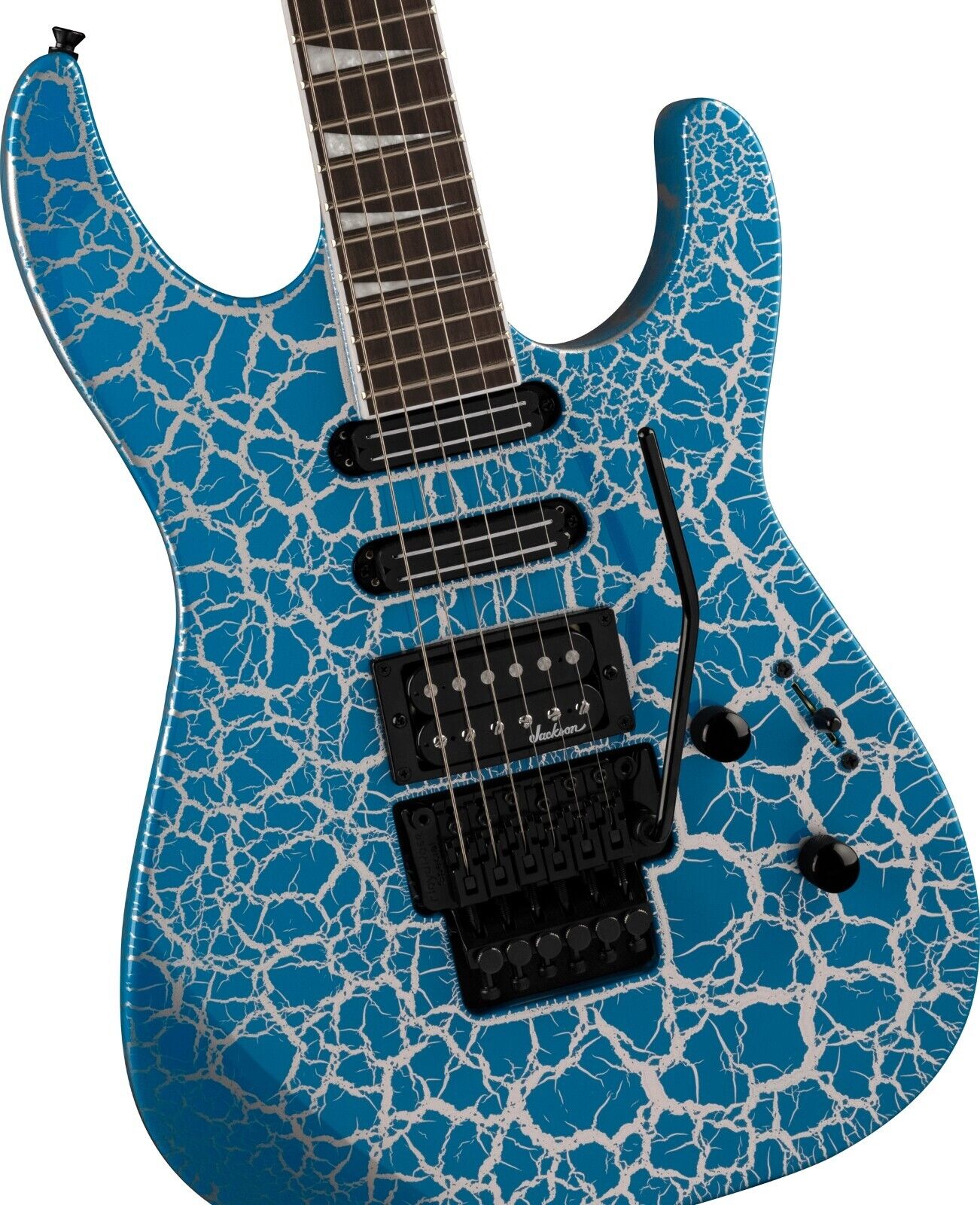 Jackson X Series Frost Byte Crackle Soloist SL3X DX Electric Guitar