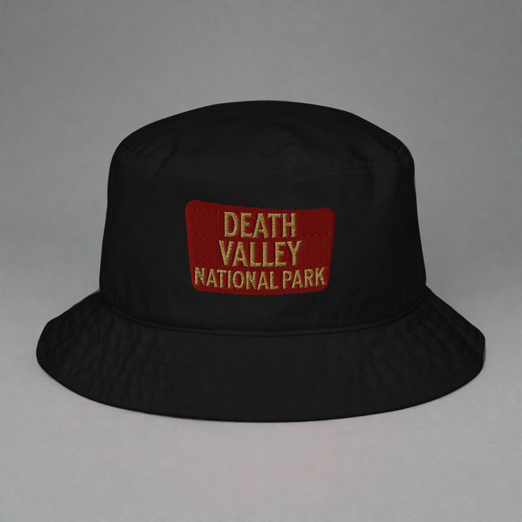 Death Valley National Park Embroidered Organic Cotton Bucket Hat