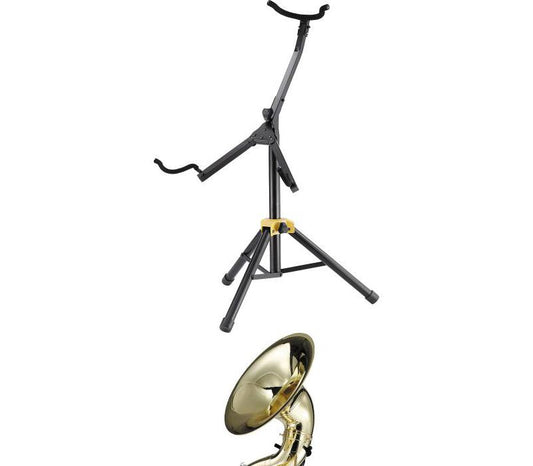 Sousaphone Heavy Duty Folding Compact TriPod Stand Hercules DS551B