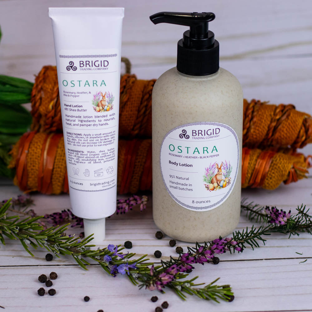 Natural Hand Lotion Heather Rosemary and Black Pepper Ostara