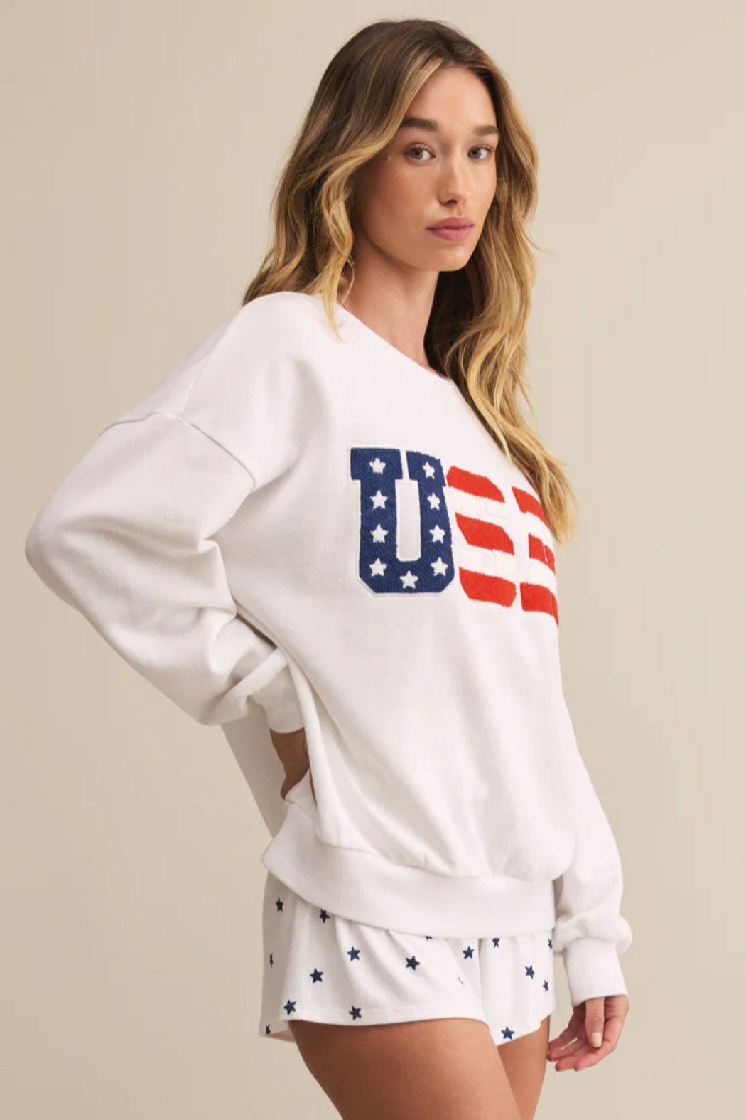 Oversized USA Sweatshirt