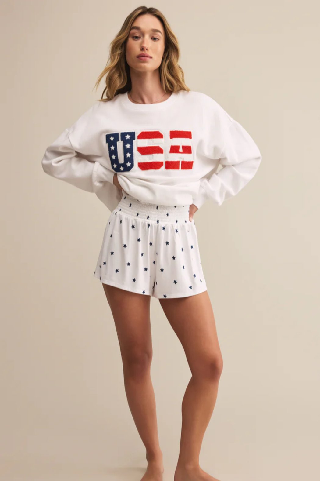 Oversized USA Sweatshirt