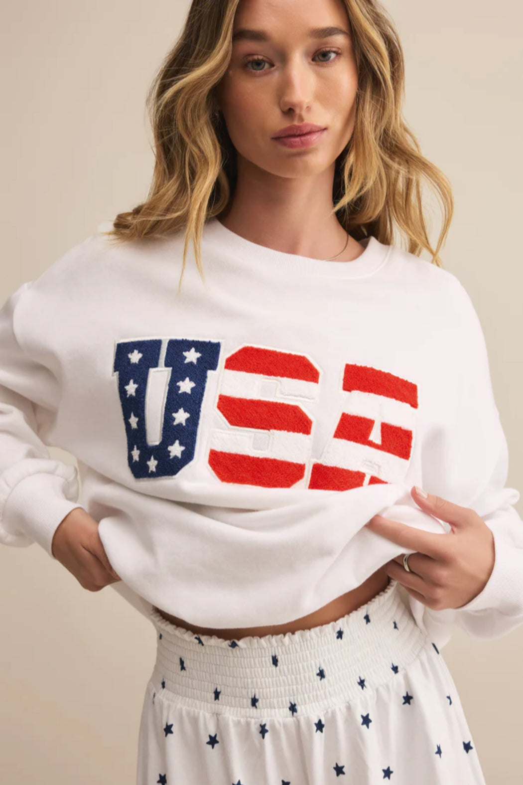 Oversized USA Sweatshirt
