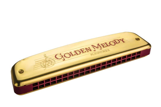 Golden Melody Tremolo Key of C Harmonica Hohner 2416-C