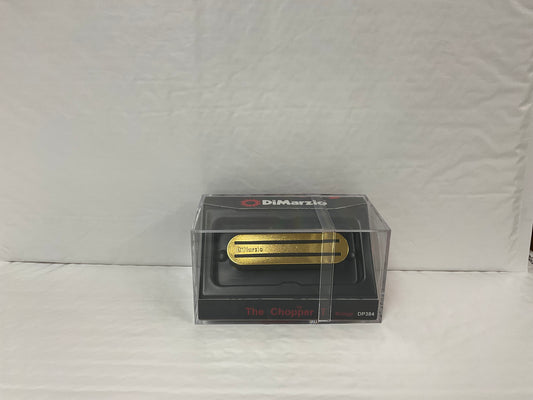 DiMarzio DP384G Chopper T Electric Guitar Bridge Pickup, Gold cover- NEW