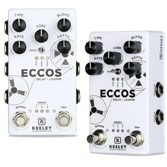 New - Keeley Eccos Tape Delay Looper Guitar Effects Pedal