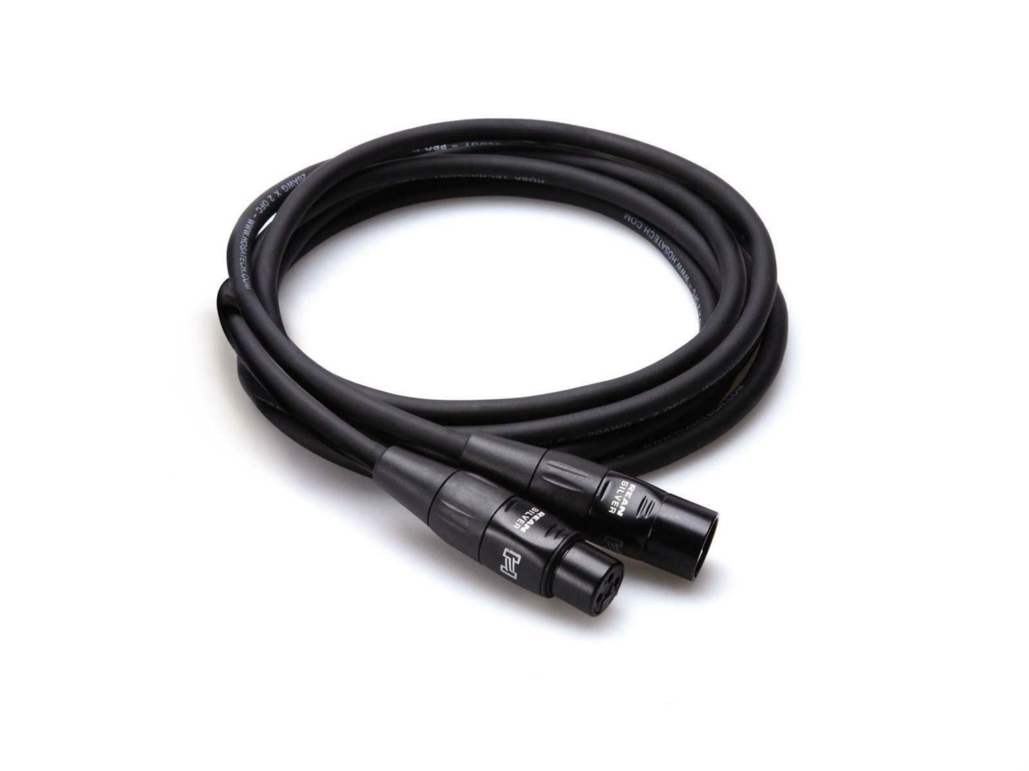 Hosa Pro 15 Feet Microphone Cable 2 Pack Neutrik REAN Connectors