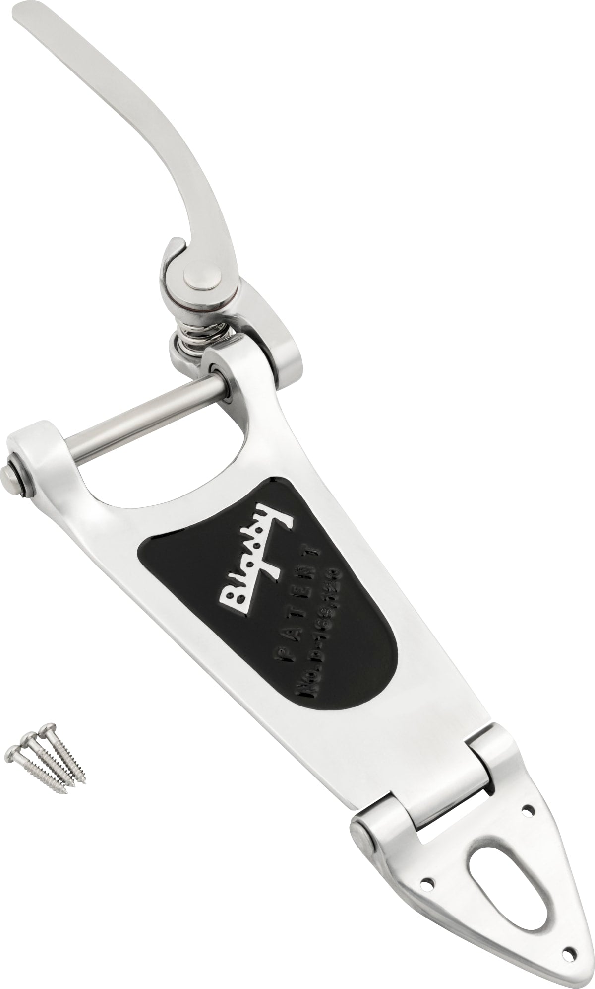 Bigsby B6 Aluminum Vibrato Tailpiece Assembly for Large Hollowbody Electric Guitars