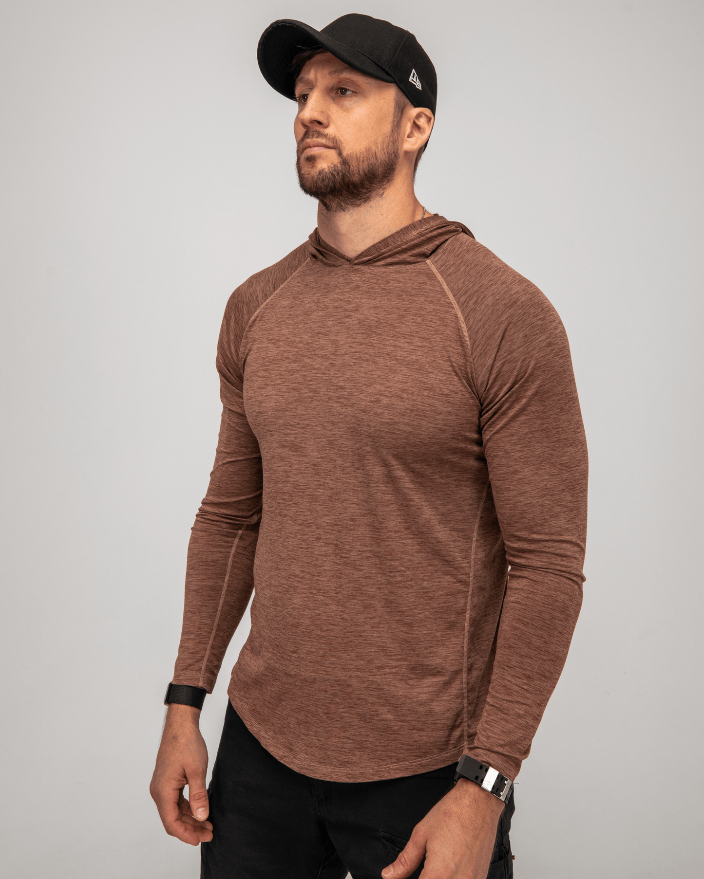 Sedona Brown Lightweight Performance Hoodie Legacy Hoodie