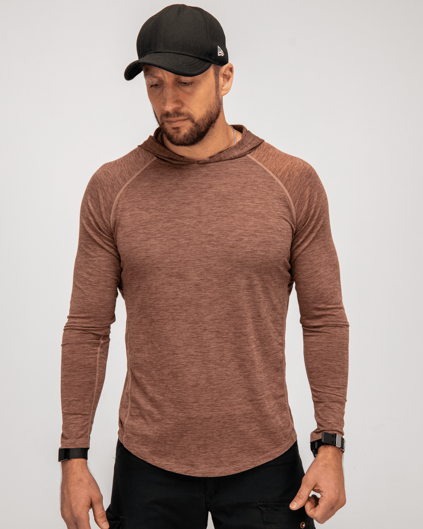 Sedona Brown Lightweight Performance Hoodie Legacy Hoodie