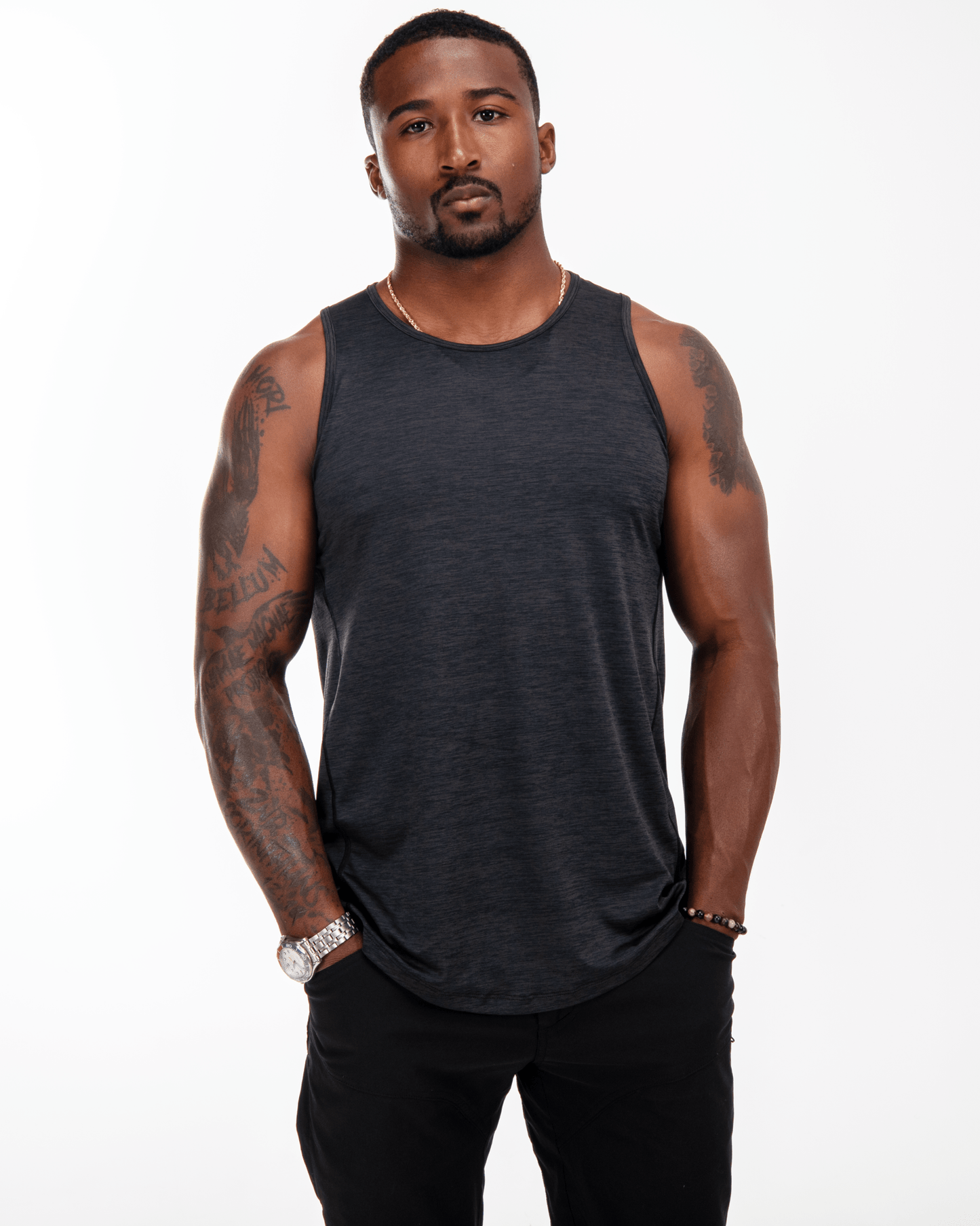 Athleisure Tank Midnight Grey Legacy Tank