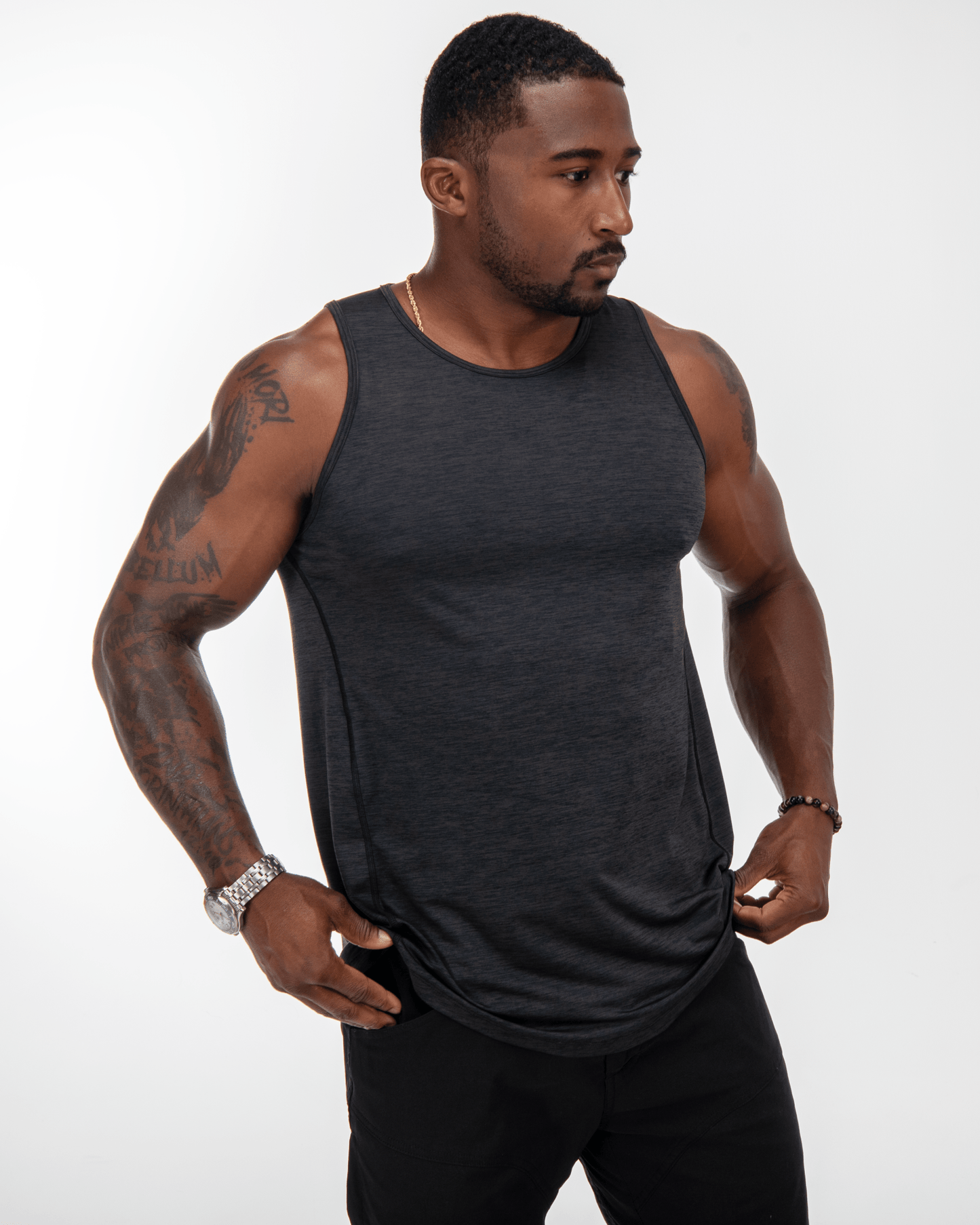 Athleisure Tank Midnight Grey Legacy Tank