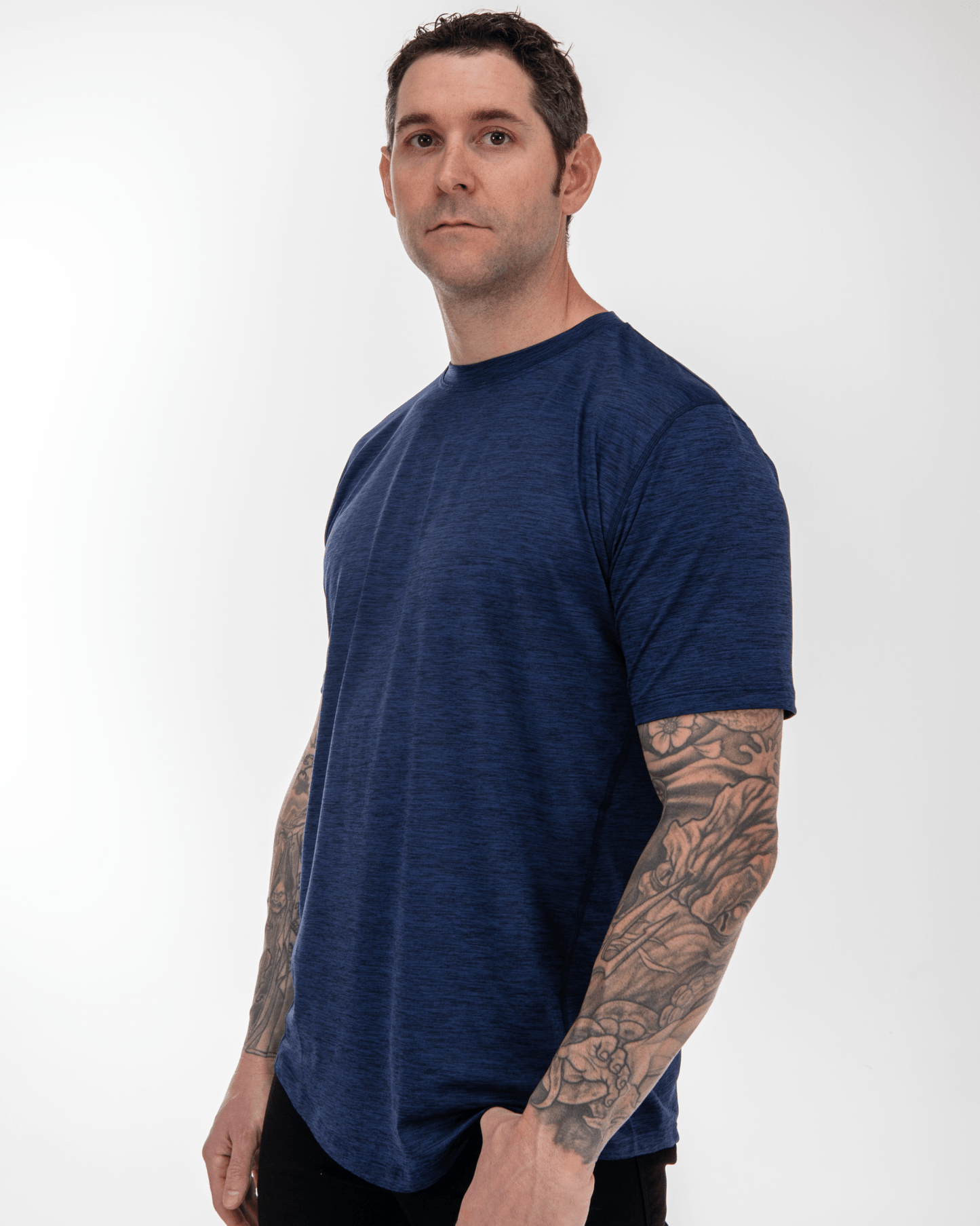 Performance Legacy Tee 100% Made in USA Medieval Blue T-Shirt