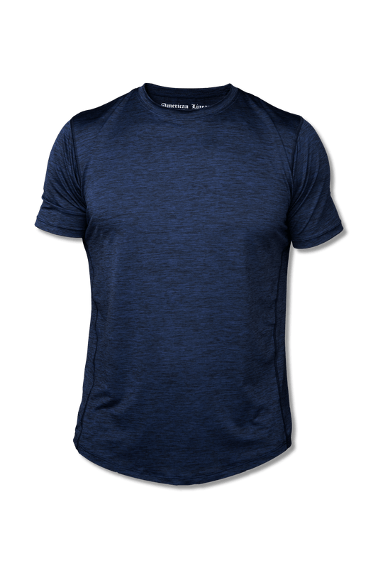 Performance Legacy Tee 100% Made in USA Medieval Blue T-Shirt