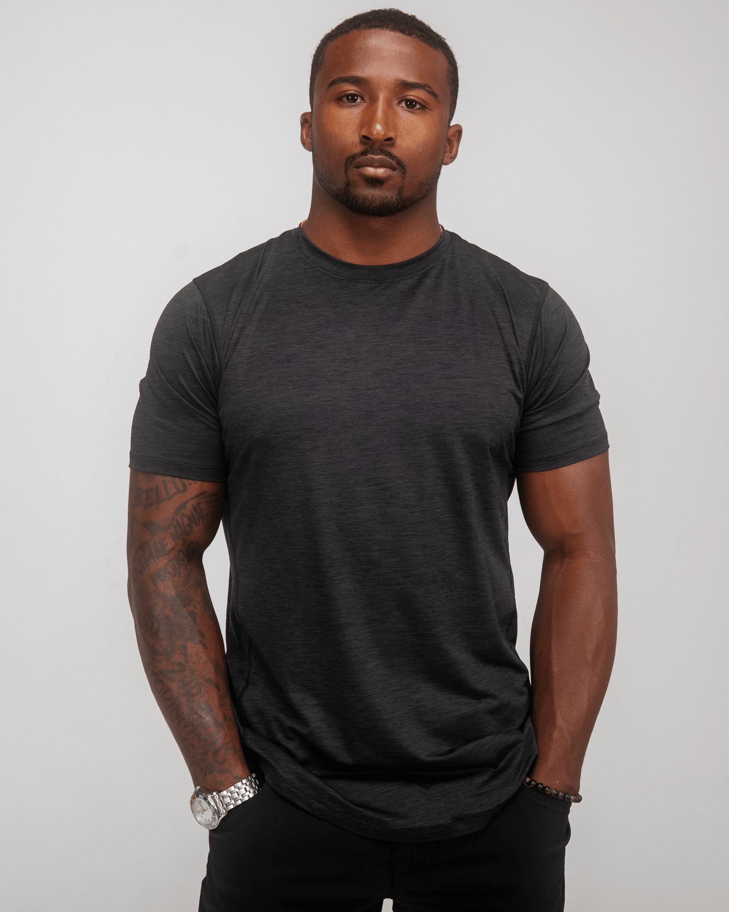 Midnight Grey Lightweight Performance Tee Legacy Tee