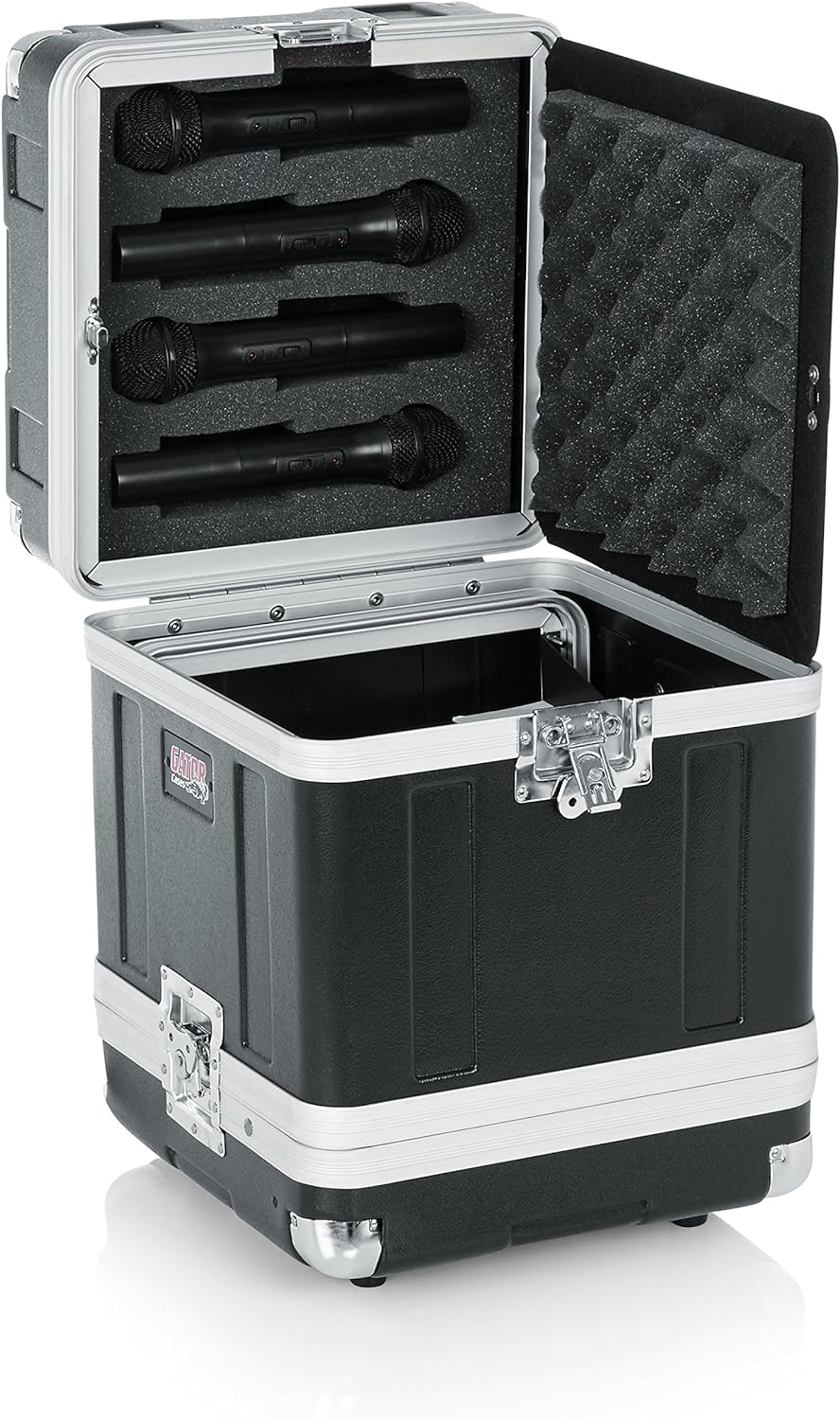 Gator GM-4WR Mini Rack 4 Wireless Systems Case