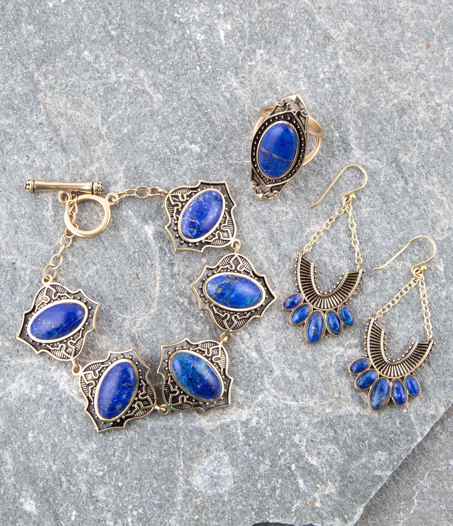 Phantom Lapis Toggle Bracelet