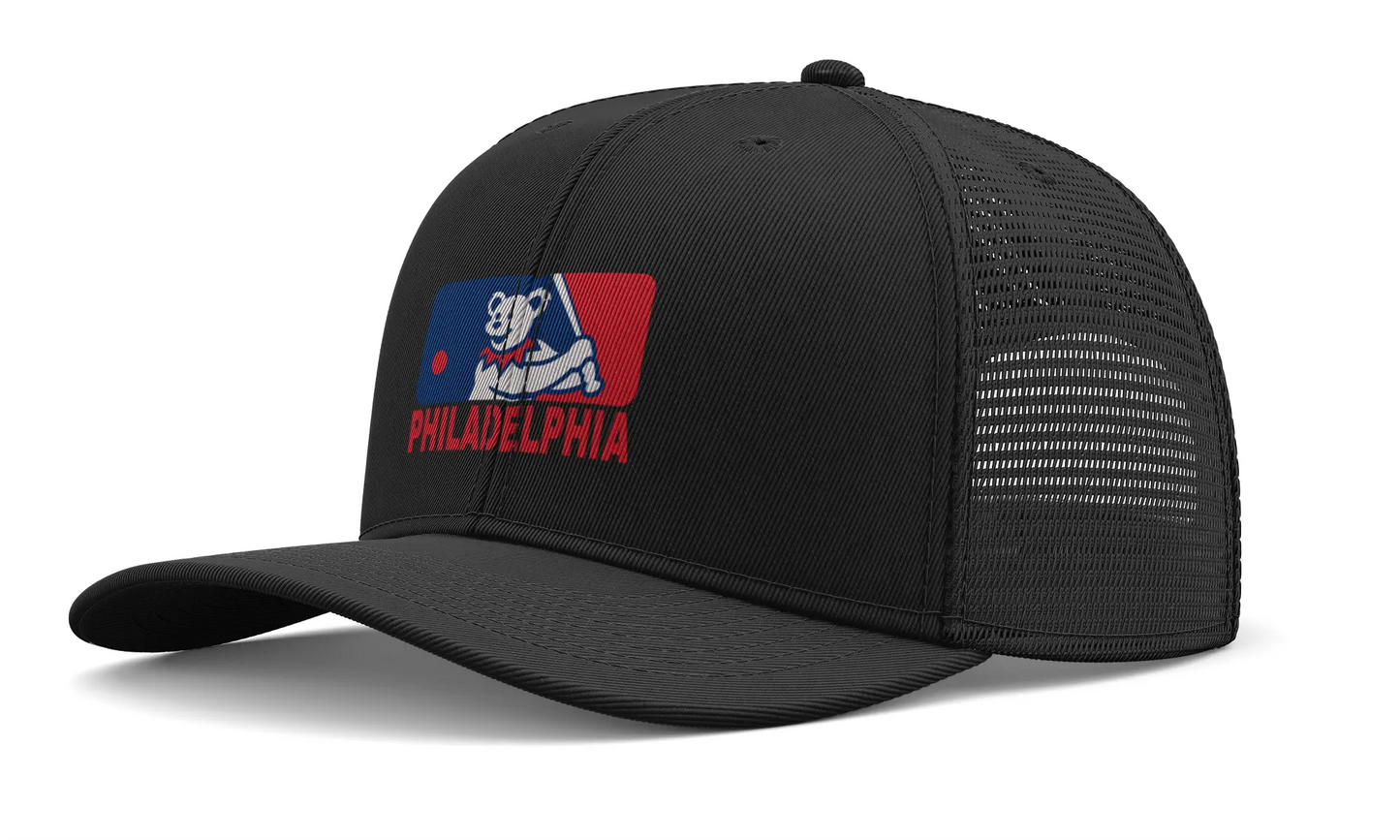 Philadelphia Baseball Edition Dancing Bear Logo Trucker Cap The Ballpark Collection