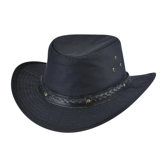 Bullhide Pinnacle - Waterproof Oilskin Outback Hat (Closeout)