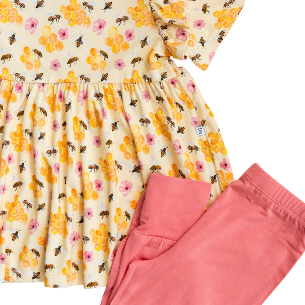 Bamboo Short Sleeve Tunic Legging Set BellaGrace