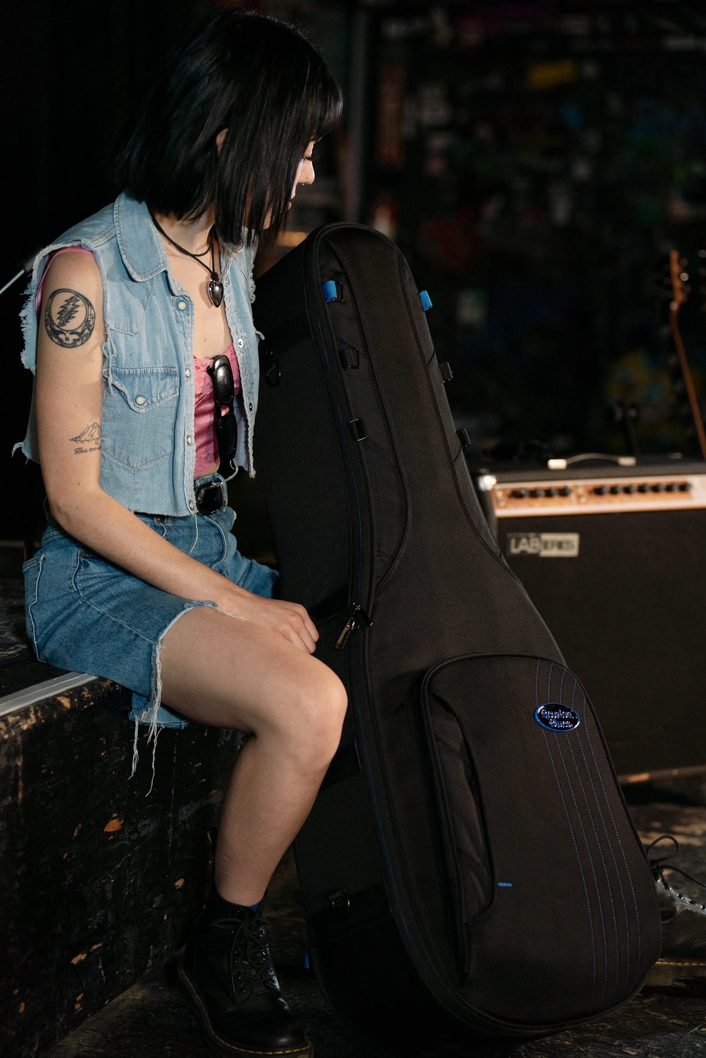 Reunion Blues RBC232E Expedition Double Electric Guitar Gig Bag, Black -NEW