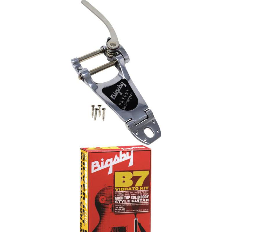 Bigsby B7 Aluminum Vibrato Tailpiece for Archtop Guitars