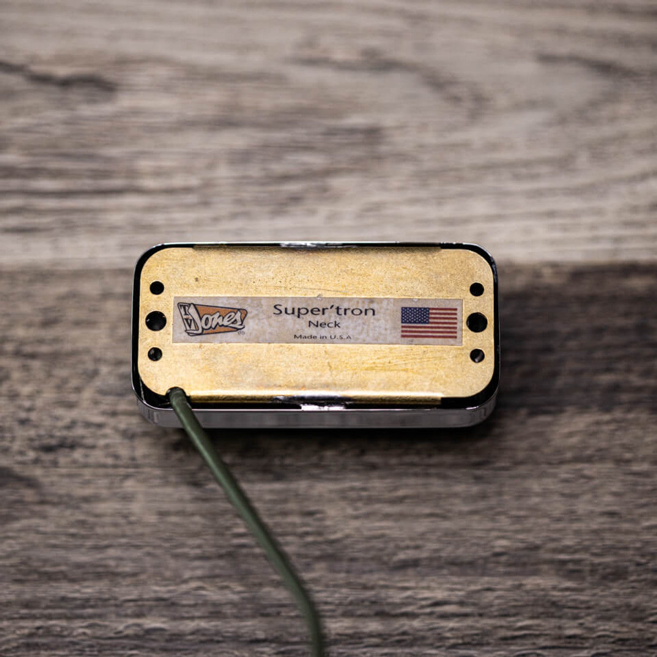 TV Jones Super'Tron Neck Humbucker Pickup - Nickel - New