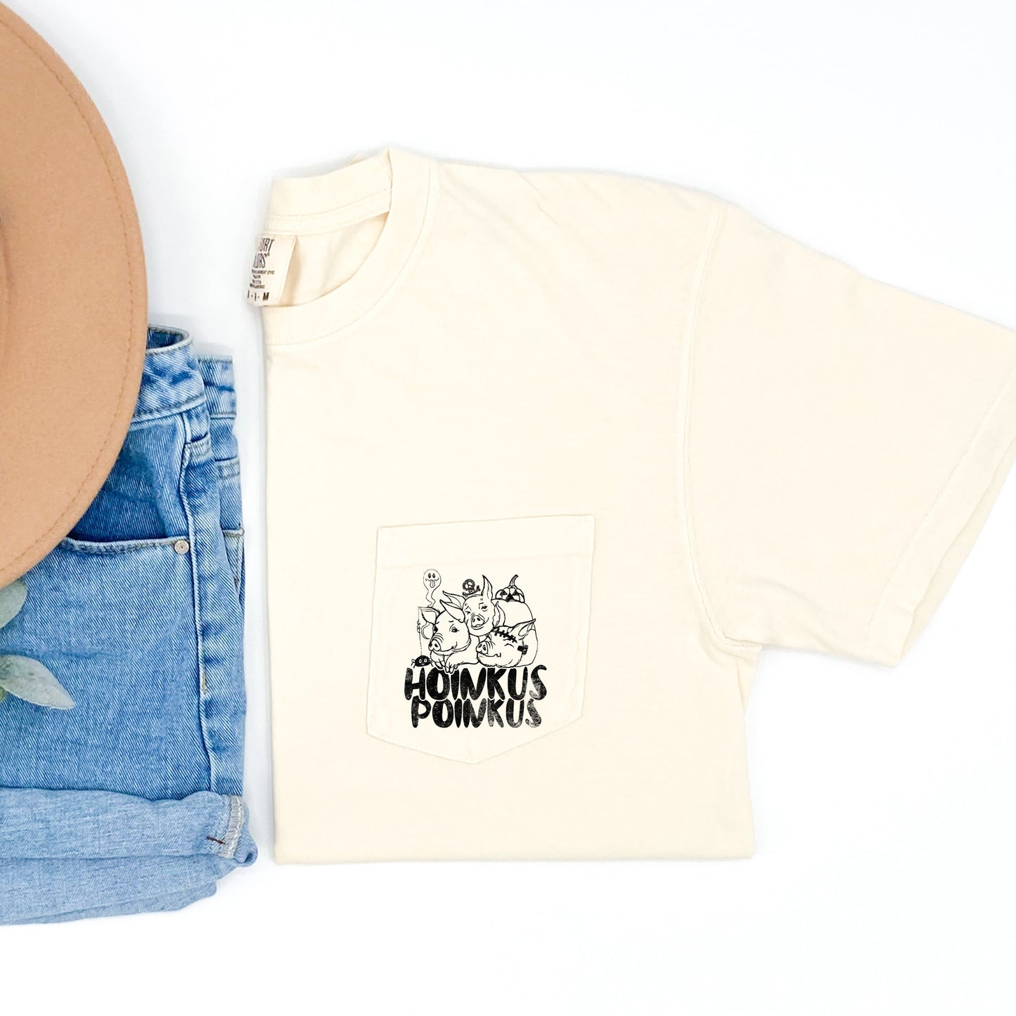 Hoinkus Poinkus Halloween Pocket Comfort Colors T-shirt