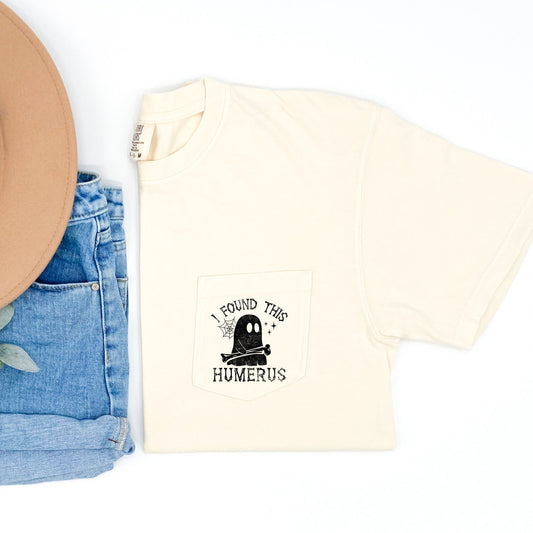 Humerus Halloween Pocket Comfort Colors Tshirt Unisex