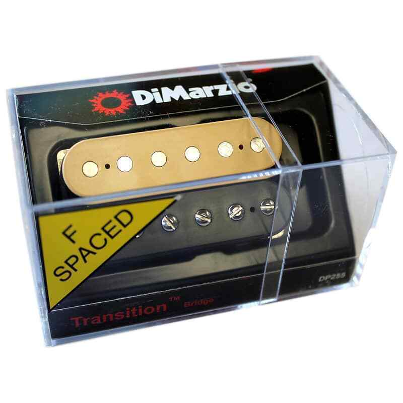 DiMarzio F-spaced Transition Bridge Humbuckers Pickup Black/Cream