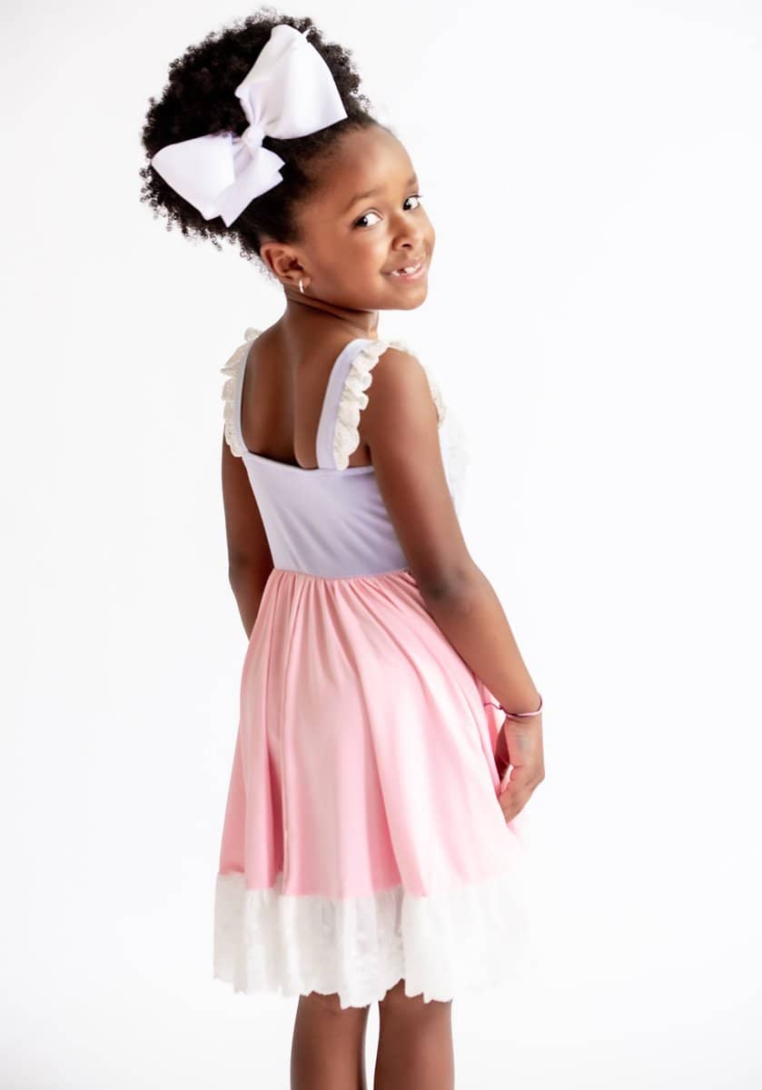 Rapunzel Ruffle Twirl Dress Girls Hugs