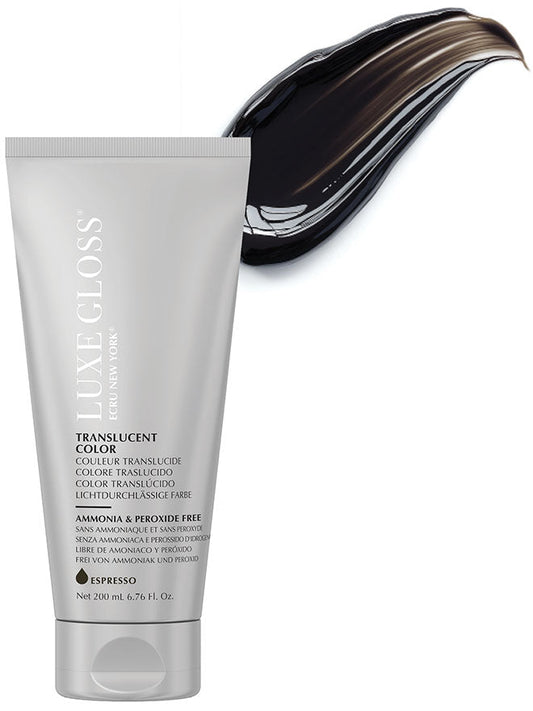 Luxe Gloss Espresso Hair Treatment 6.76oz Ecru New York