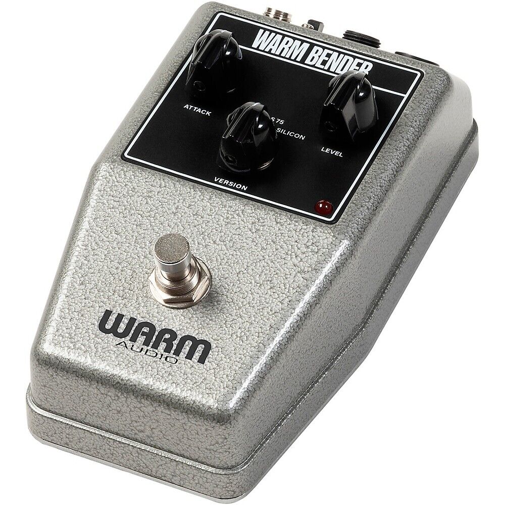 Warm Audio Warm Bender Fuzz Effects Pedal Silver with 3 Circuits