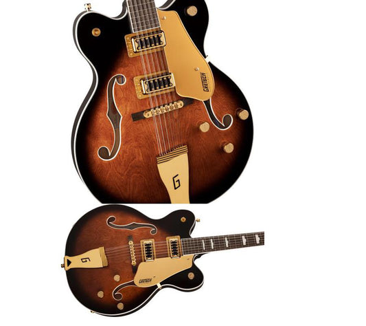 Electromatic Classic Hollowbody 12-string Guitar Single Barrel Burst Gretsch G5422G-12