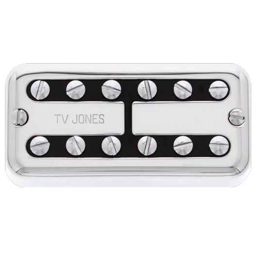 TV Jones Power'Tron Plus Bridge Humbucker Pickup - Chrome - New