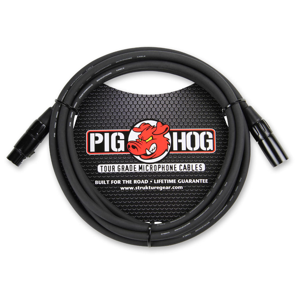 8mm High Performance 10 feet XLR Microphone Cable Pig Hog PHM10