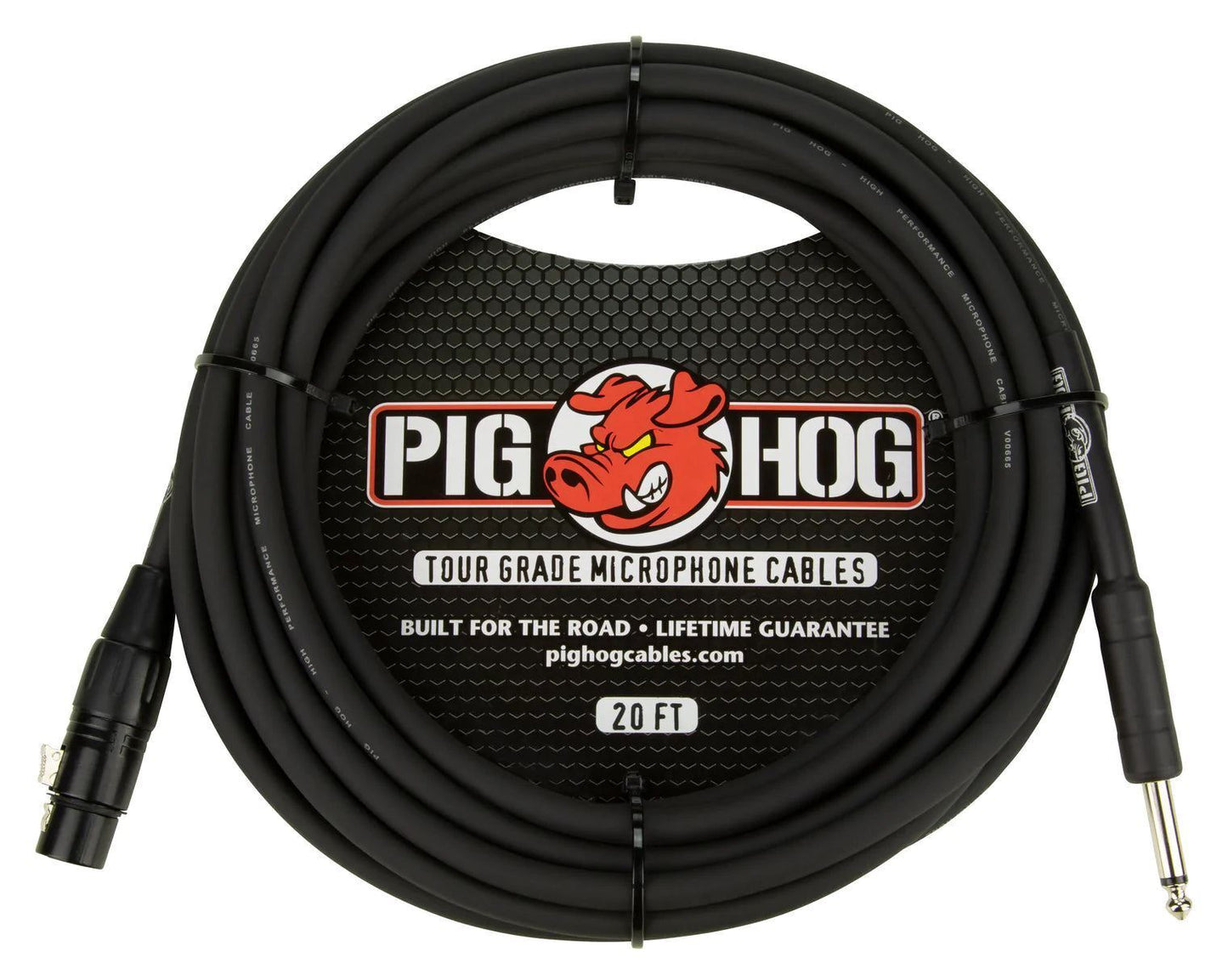 Hi-Z Mic Cable 20FT PIG HOG PHM20Z