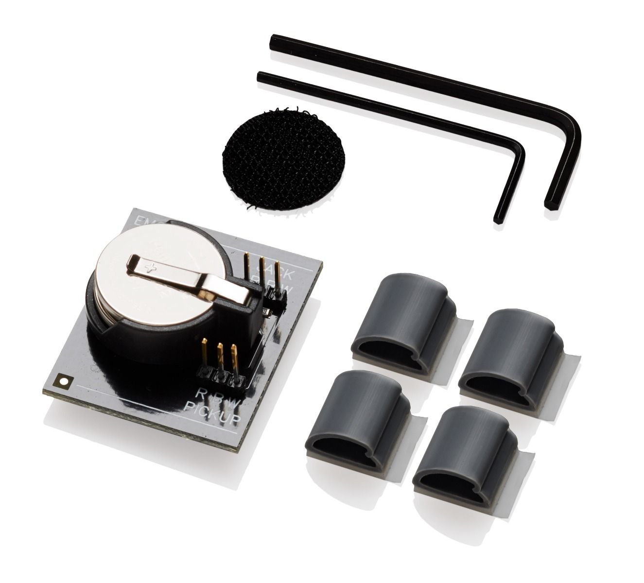 Acoustic Guitar Pickup with Chrome Poles EMG ACS Ivory